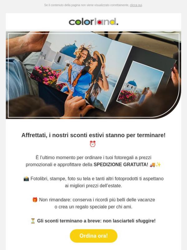 Ultima occasione per approfittare di sconti imperdibili!
