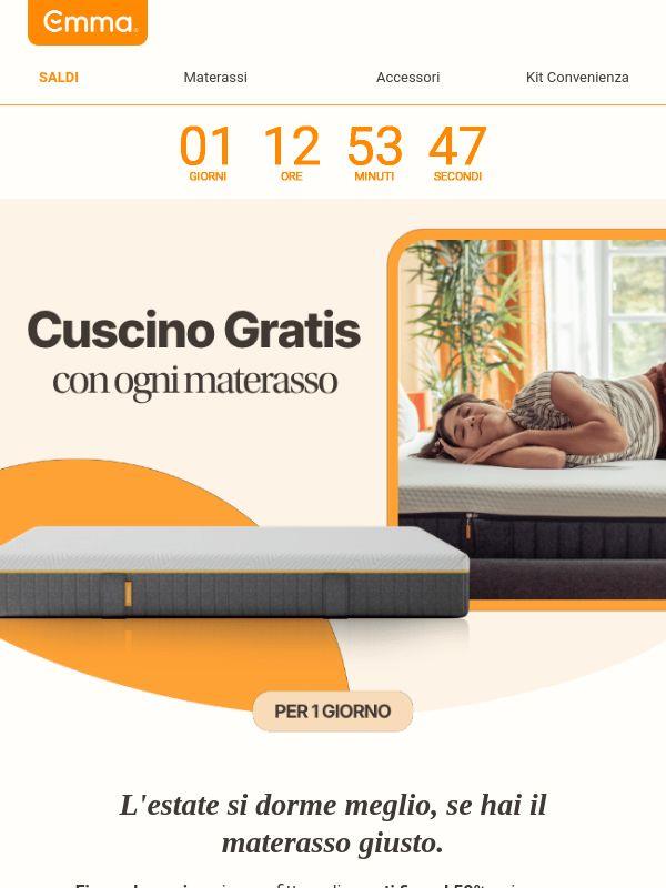 ⏰ Ultime ore per ricevere un cuscino in regalo