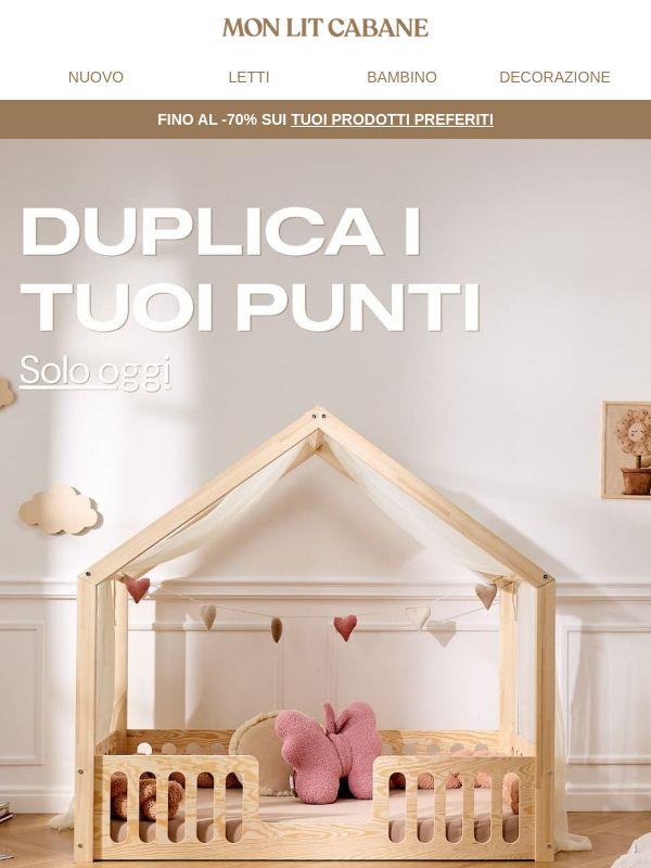 I tuoi punti raddoppiati  🍀