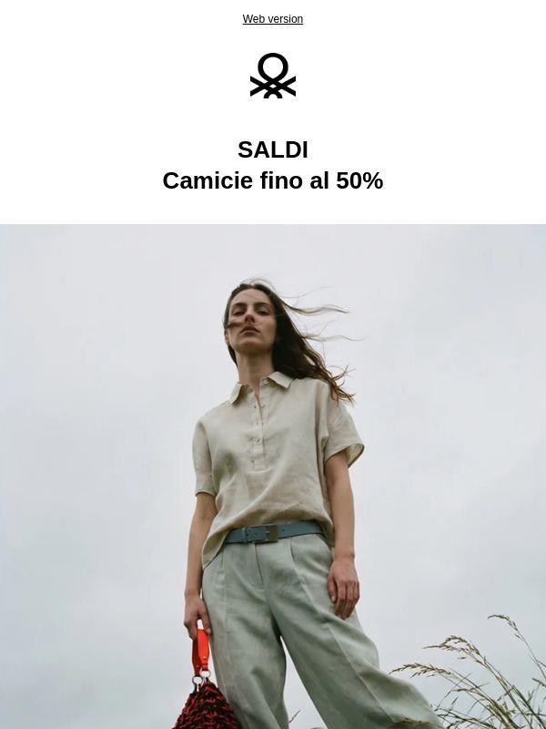 Camicie fresche, leggere o in lino: ora fino al 50%