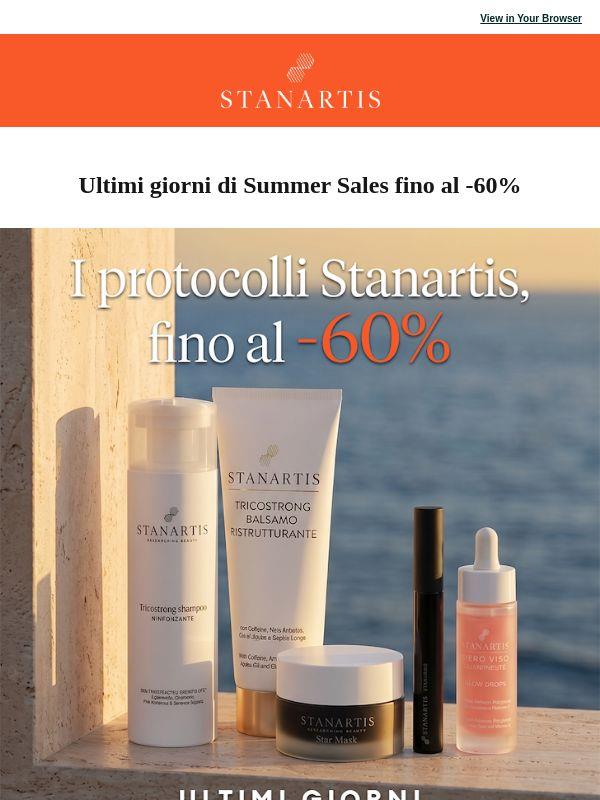 Ultimi giorni di Saldi fino al -60%🟠
