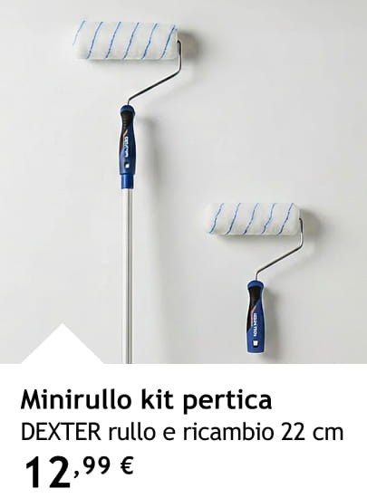 Minirullo kit pertica 12,99 &euro;