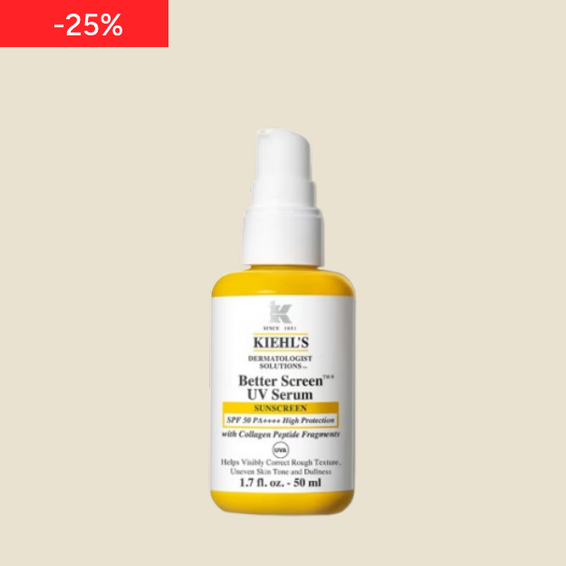 Kiehl's Better Screen UV Serum Sunscreen SPF50+ 50ml