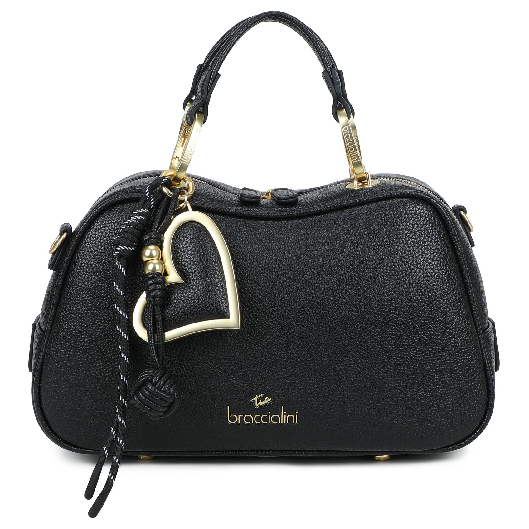 Braccialini Candy Bauletto a mano e tracolla B19111 Nero