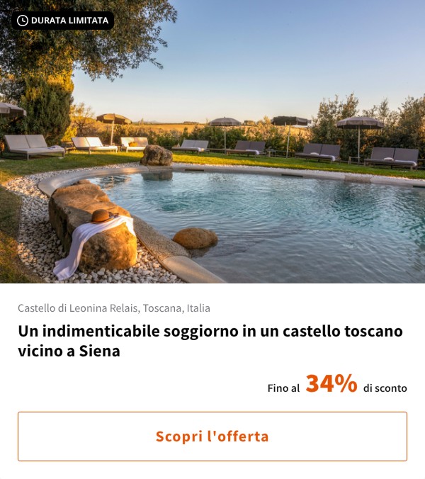 Un indimenticabile soggiorno in un castello toscano vicino a Siena