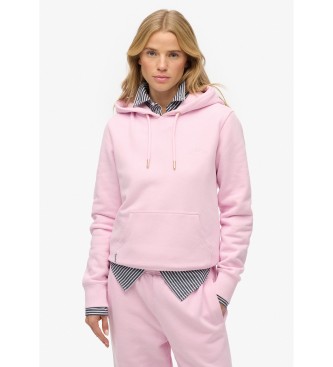 Felpa con cappuccio Essential Logo Emb rosa