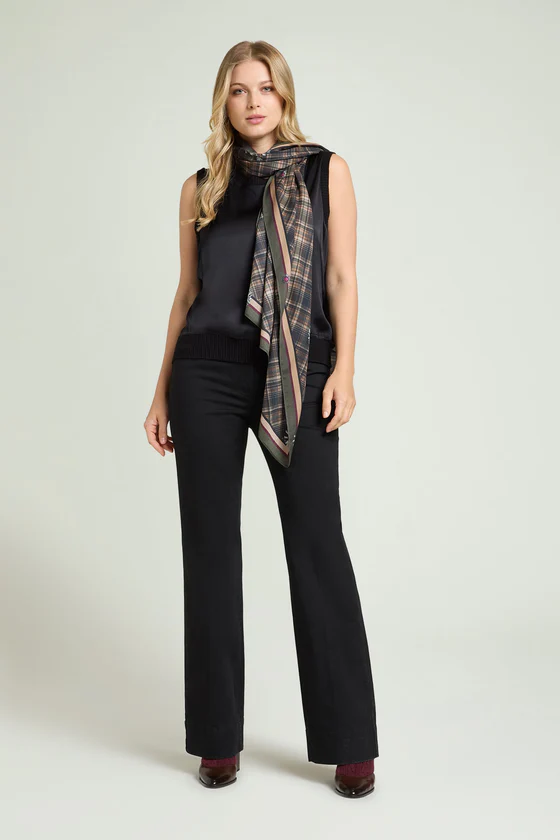 PANTALONI 5 TASCHE FLARE
