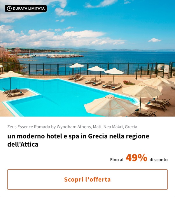 un moderno hotel e spa in Grecia nella regione dell'Attica