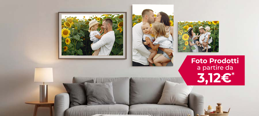 Una foto, mille modi per averla con te, da 3,12€*