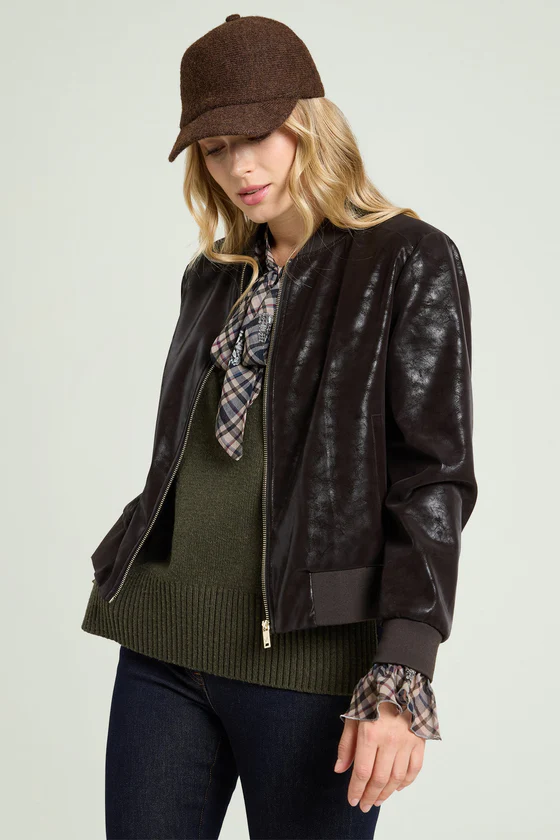 BOMBER ASPETTO VINTAGE