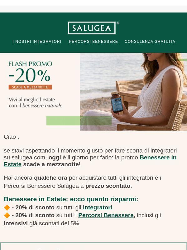 🔴 Ultimo giorno di sconti su tutto il sito!