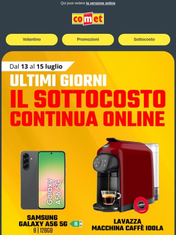 IL SOTTOCOSTO continua online 🔥