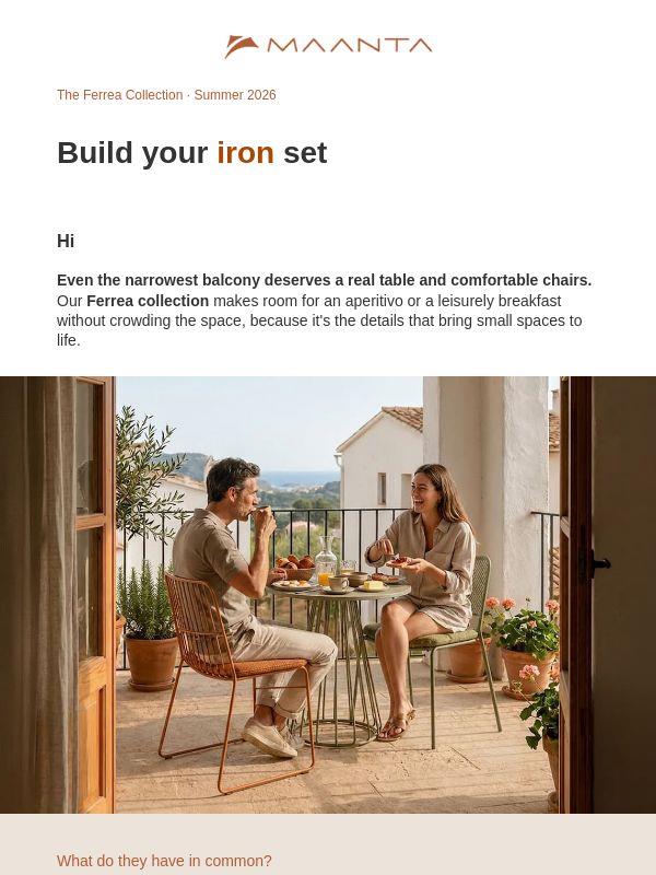 Create your dining space, piece by piece