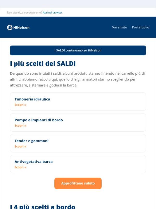 👀 Saldi: i prodotti che vanno forte