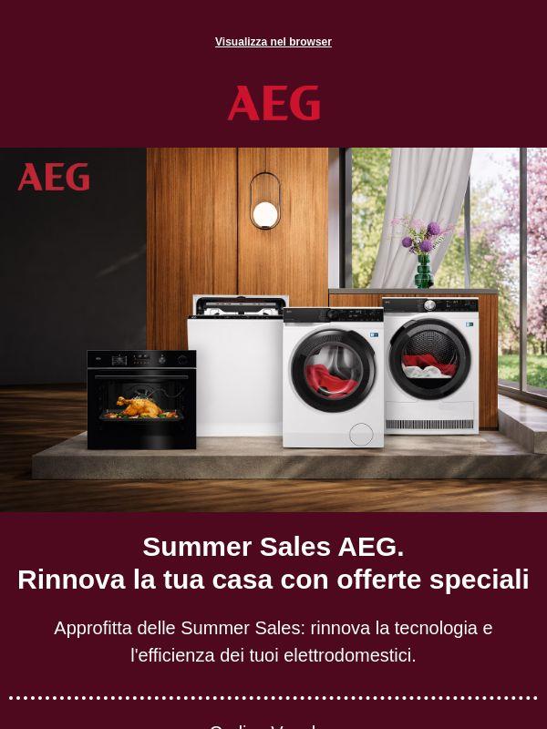 Jekoo, è tempo delle offerte Summer Sales AEG