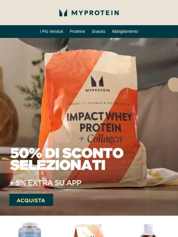 -50% sui Bestseller Selezionati 💥