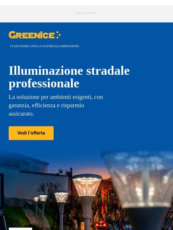 Illuminazione Pubblica PRO: Scopri la nostra gamma più professionale
