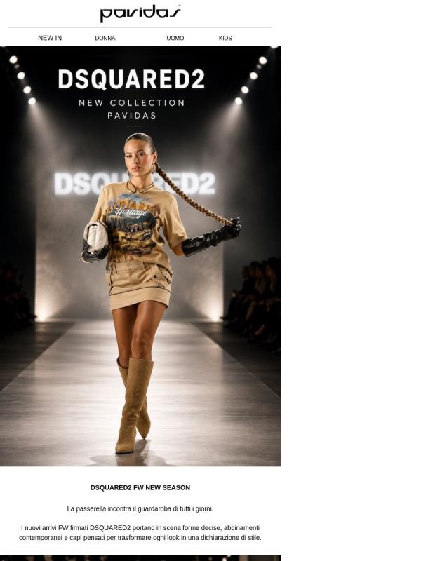 DSQUARED2 FW: NEW SEASON