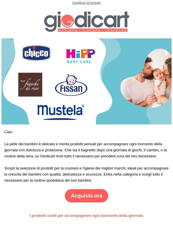 Cosmesi e igiene: tutto per la cura dei più piccoli