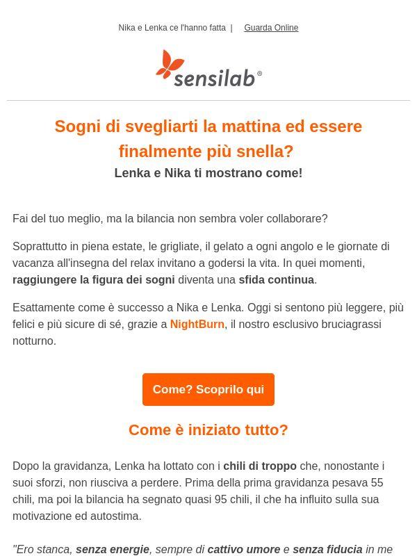 Perdere fino a 6 kg dormendo, senza stress?