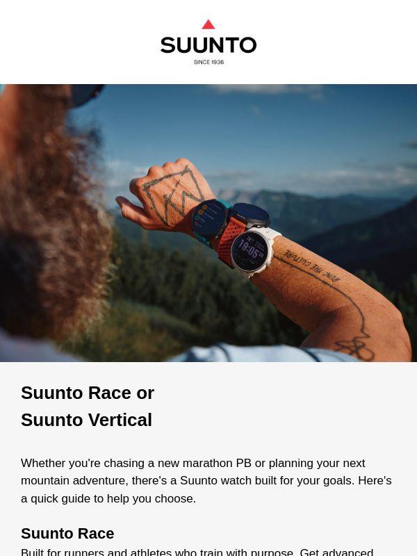 Suunto Race or Suunto Vertical