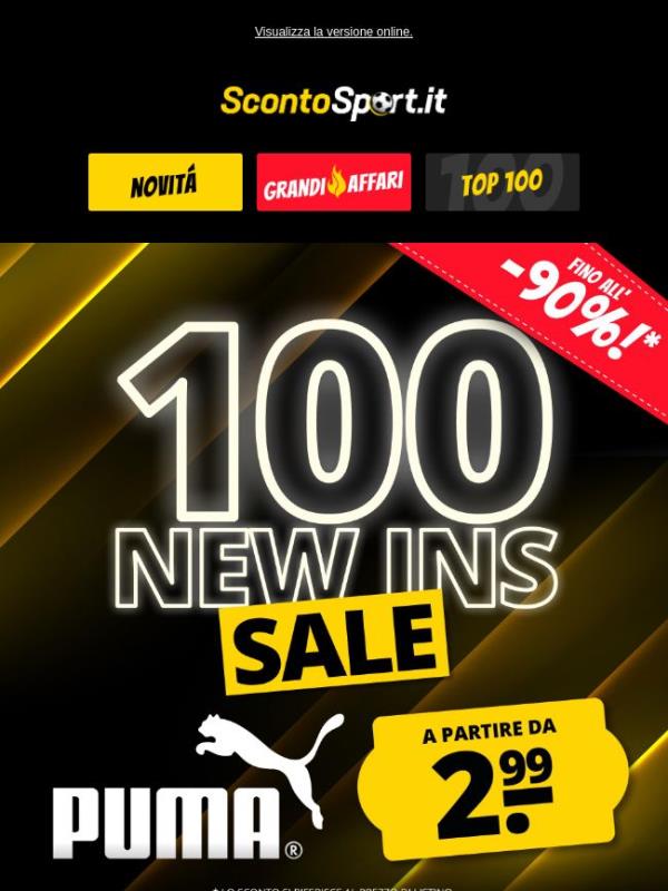 🆕 100 novità PUMA a partire da 2,99 €