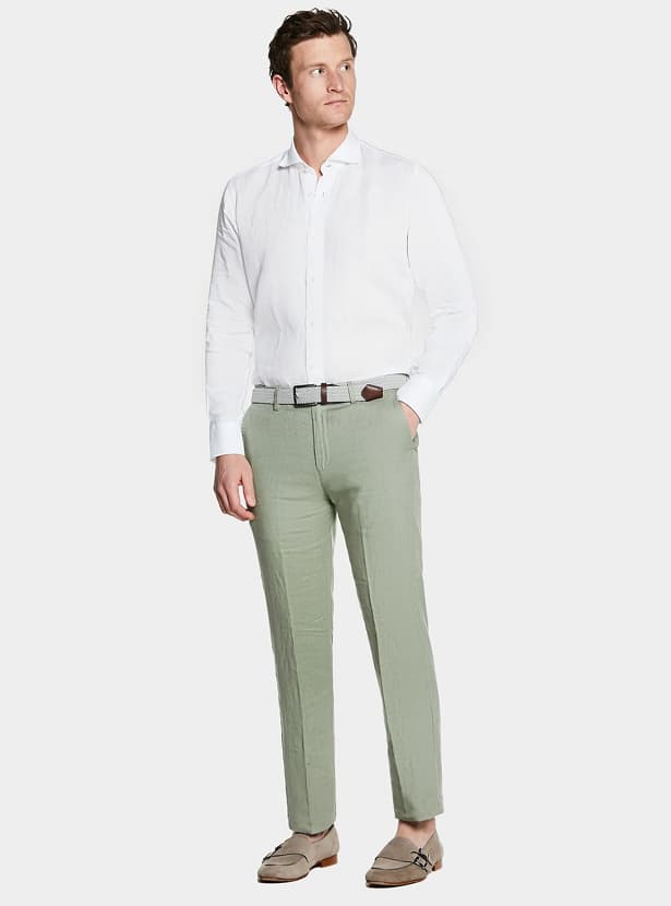 Pantalone Chinos in gabardine