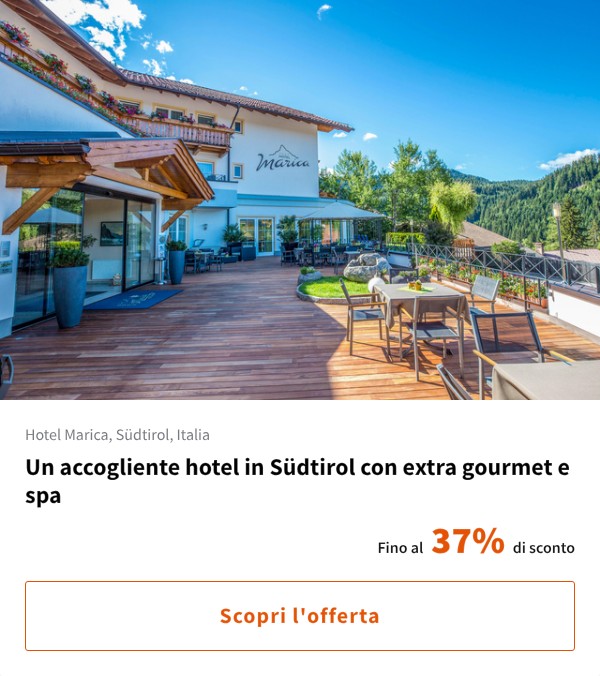 Un accogliente hotel in Südtirol con extra gourmet e spa