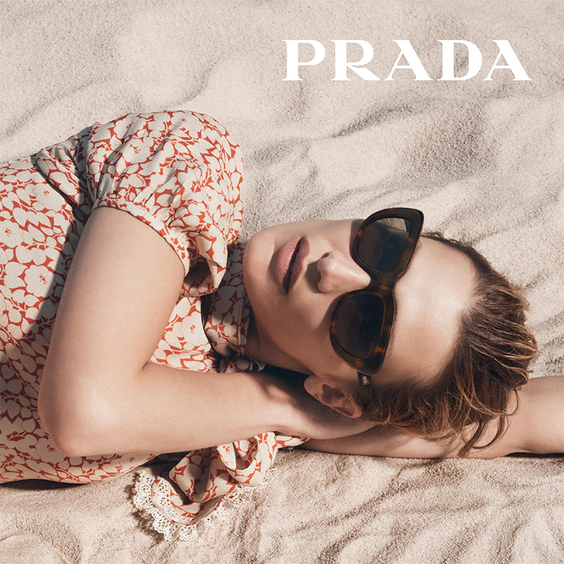 Prada immagine campagna estate 2026