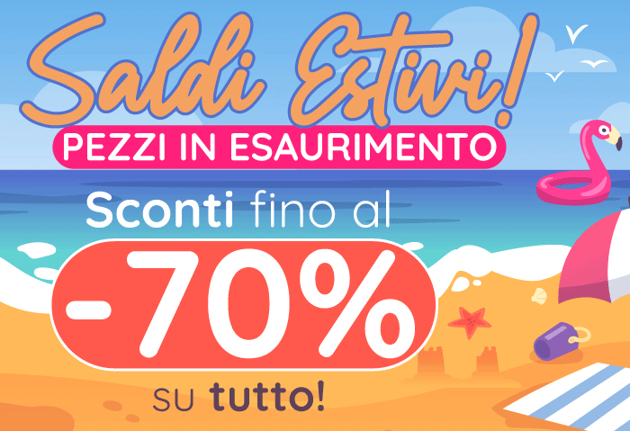SALDI FINO AL 70%