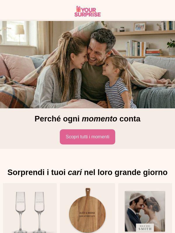 Il vostro momento più bello in un regalo 💗