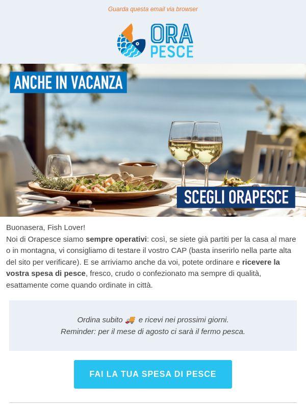 Ordinare presto, Fish Lover, per ricevere in settimana.