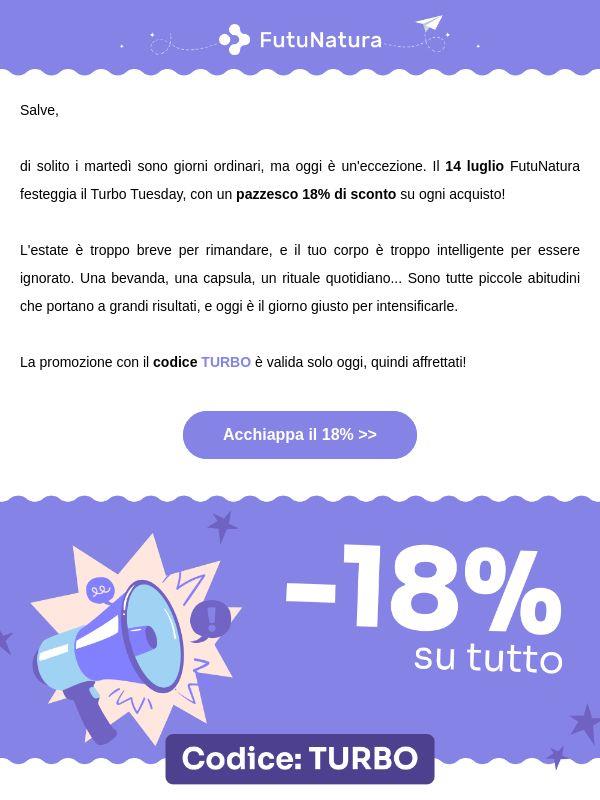 Prezzi fantastici per Turbo Tuesday 🏆