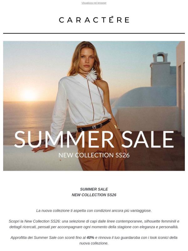 SUMMER SALE | New Collection SS26 ☀️