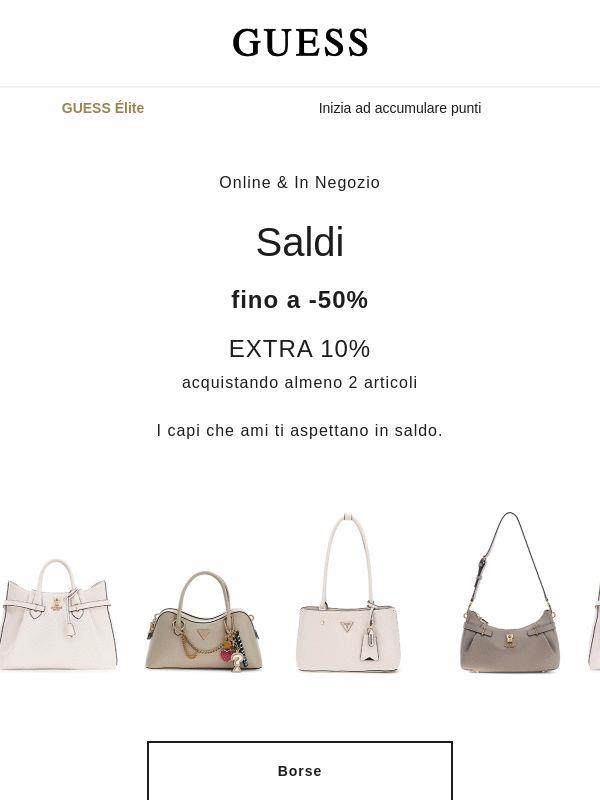 SALDI | Fino a -50% + EXTRA 10% sui must-have