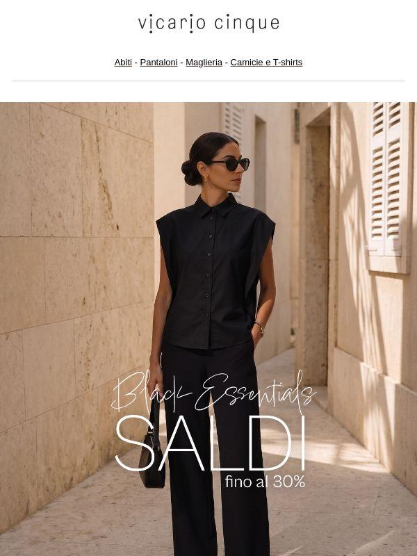 Saldi: Scopri i black essentials