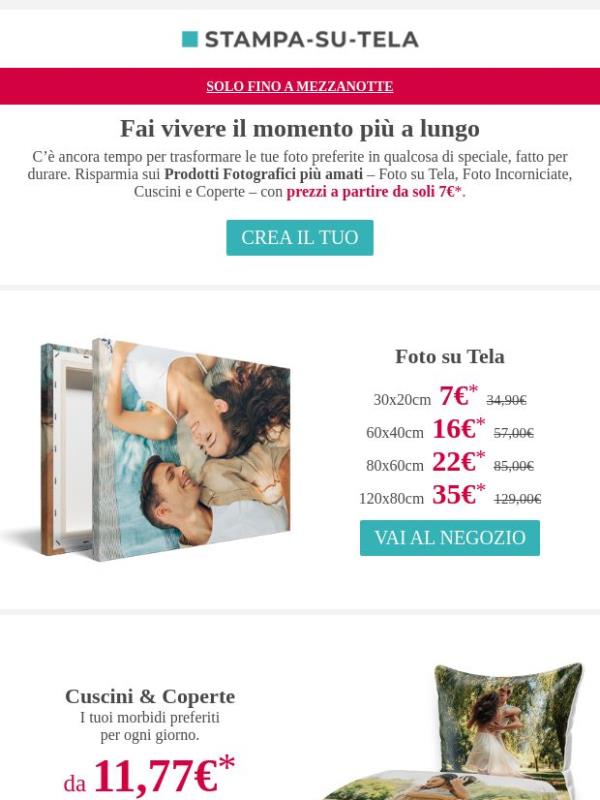 Finisce stasera: Foto Regali da 7€