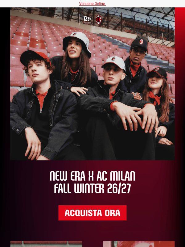 Scopri la nuova collezione ufficiale New Era x AC Milan!