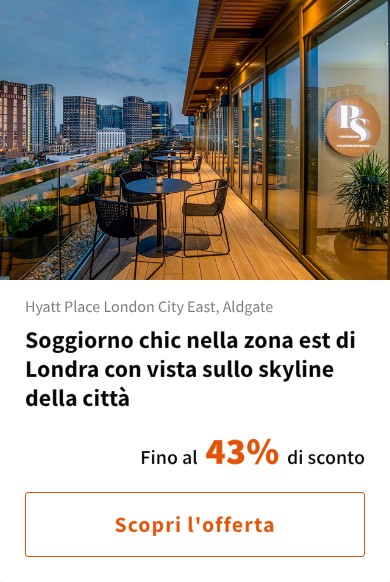 Soggiorno chic nella zona est di Londra con vista sullo skyline della città