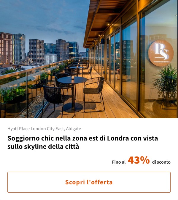 Soggiorno chic nella zona est di Londra con vista sullo skyline della città