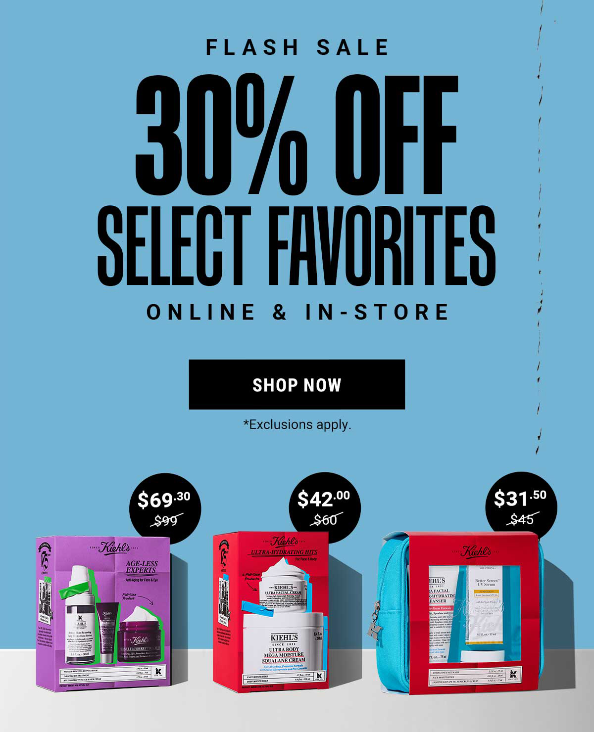 30% OFF SELECT FAVORITES