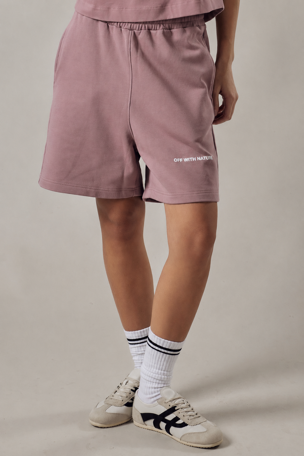 Pantaloncino Loose Fit Unisex Dusty Pink