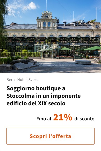 Soggiorno boutique a Stoccolma in un imponente edificio del XIX secolo