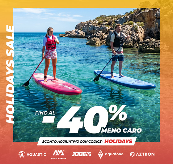 Saldi Holidays fino al -40%!