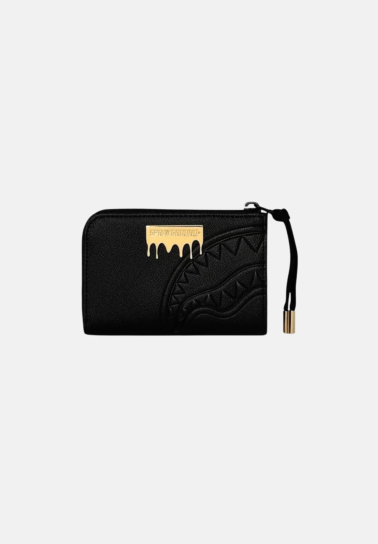 Image of SPRAYGROUND Portafogli GOLD BRICK LUX nero per uomo e donna