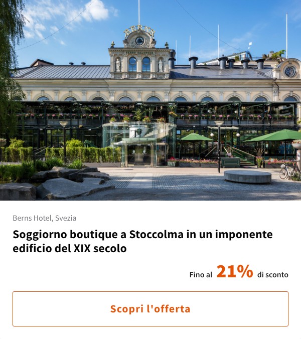 Soggiorno boutique a Stoccolma in un imponente edificio del XIX secolo