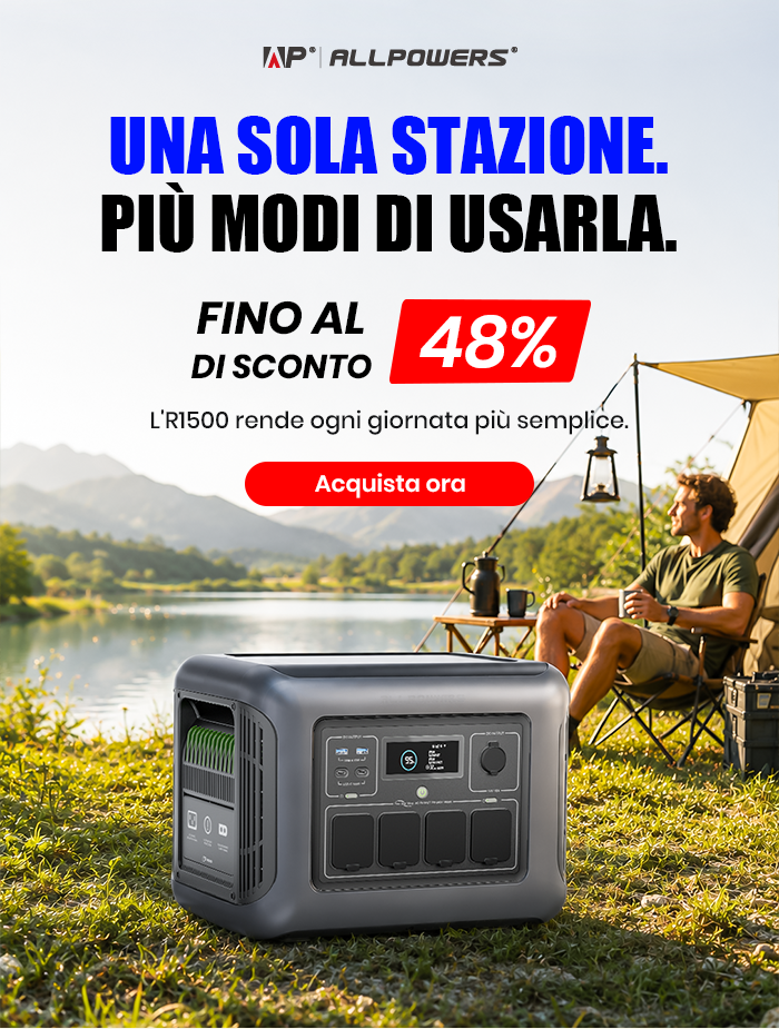 R1500 Power Station Portatile 1800W 1152Wh