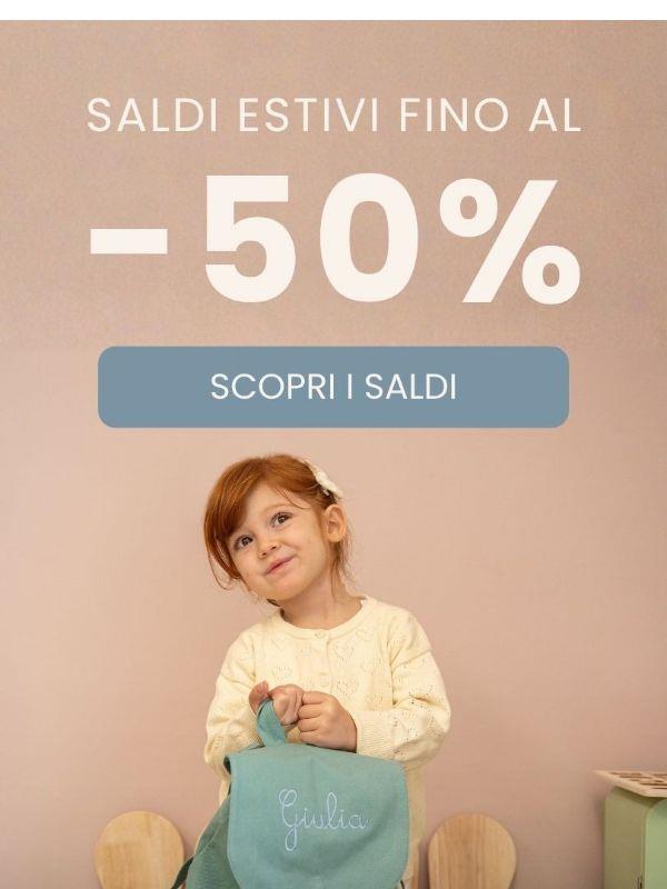 Sorpresa! Saldi fino al -50% 🐳
