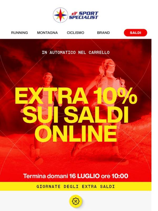 Ultimo giorno ⌛ Solo online