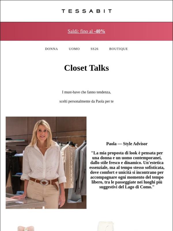Closet talks